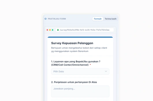 Form Survei Digital