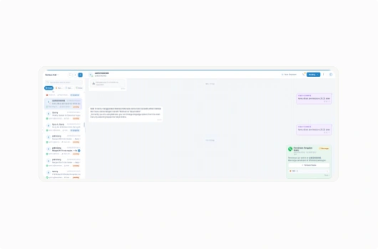 Riwayat percakapan Messenger tetap terlihat saat follow-up atau pergantian admin