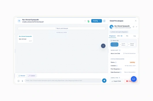 Profil Pelanggan di CRM