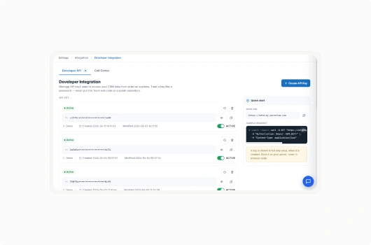Integrasi API dan Webhook