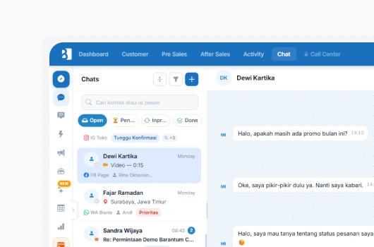 Database Kontak Terpusat