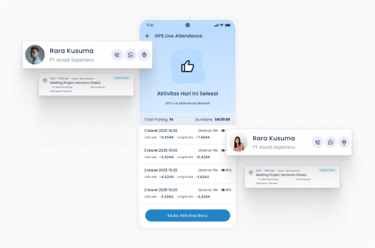 GPS Check-in & Check-out