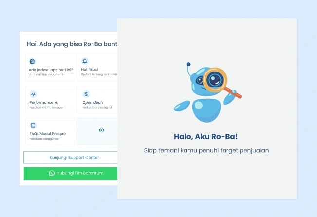 Chatbot dan auto-responder di aplikasi omnichannel chat Barantum