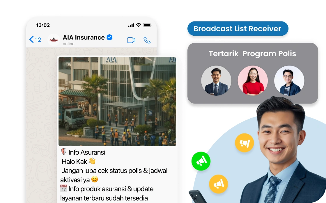 Dashboard CRM Barantum untuk asuransi